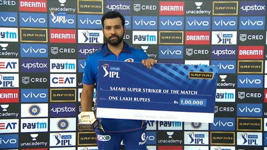 M39: RCB vs MI  – Safari Super Striker of the Match – Rohit Sharma