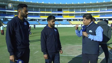 Ranji Trophy  2022/23, QF 2 Saurashtra vs Punjab: Prabhsimran Singh, Naman Dhir Interview