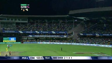CLT20 2014 M15: PER vs CSK  –   Super Sixes