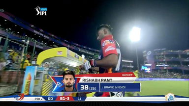 M52: DD vs CSK – Rishabh Pant Wicket