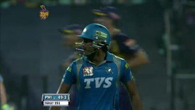 Match 47 KKR vs PWI – Pandey's Wicket