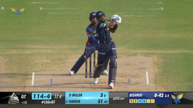 M30: LSG vs GT –  Hardik Pandya  Six