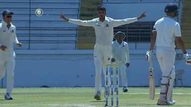 Ranji Trophy 2019-20, Final: Fall of wickets, Saurashtra 1st Innings