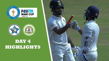 Irani Cup 2018-19: ROI vs Vidarbha - Day 4 Highlights
