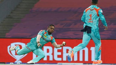 Unbelievable - breathtaking - That Evin Lewis mind-blowing catch