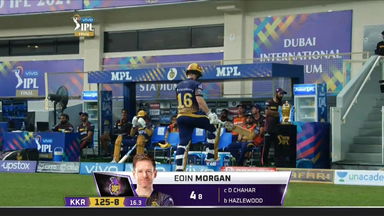 Final: CSK vs KKR – Eoin Morgan Wicket