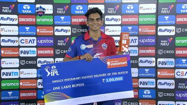 M02: DC vs MI – Swiggy Instamart fastest Delivery of the Match  – Kamlesh Nagarkoti
