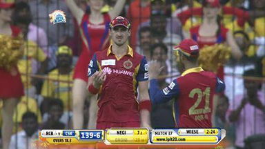 M37: CSK vs RCB – MS Dhoni Wicket