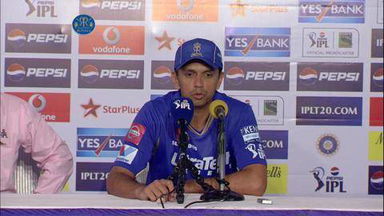 M18: RR vs KXIP – Rahul Dravid Press Conference