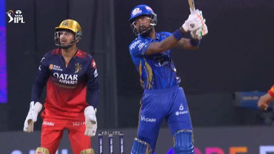 IPL 2025 M21: MI vs RCB - Hardik Pandya Six