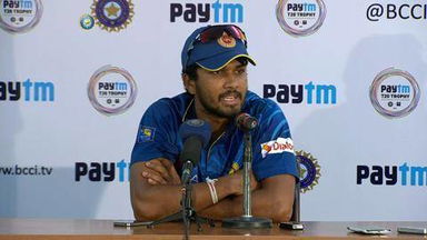 India v SL, 2016: 3rd T20I - Press Conference - Dinesh Chandimal