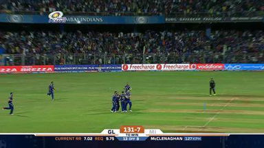 M9: MI vs GL – Praveen Kumar Wicket