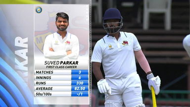 Suved Parkar's brisk 51 (58) in Ranji Trophy Final