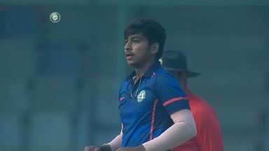 4 balls 4 wickets! Darshan Nalkande's sensational bowling show against Karnataka