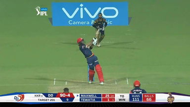 M13: KKR vs DD – Glenn Maxwell Six