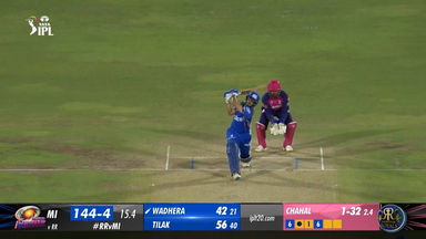 M38: RR vs MI – Nehal Wadera Six