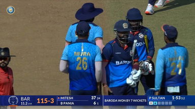 SMAT 2024, Baroda vs Tripura: Match Highlights