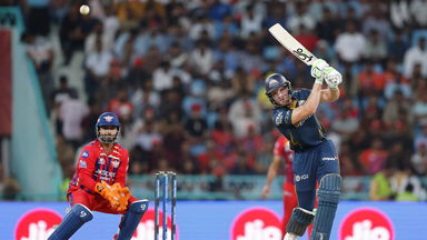 Hat-trick of 4s: Buttler takes on Avesh