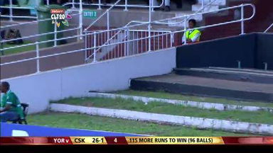 M17: CSK vs YOR – Suresh Raina six