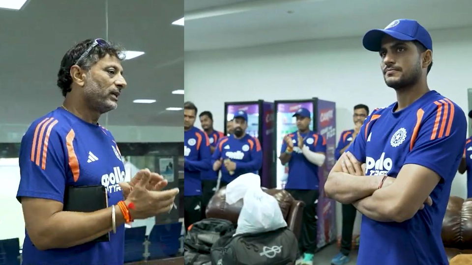 Dressing Room BTS after a record run chase