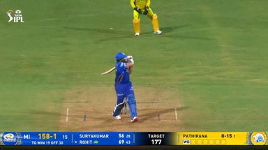 IPL 2025 M38: MI vs CSK - Rohit Sharma Six