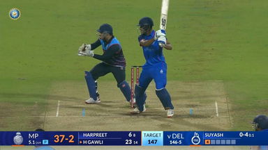 SMAT 2024 SF2, Delhi vs Madhya Pradesh: Harsh Gawli's quick-fire 30(18)