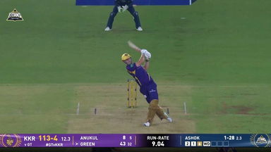 IPL 2026 M25: GT vs KKR - Cameron Green Six