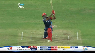 M30: CSK vs DD – Vijay Shankar Six