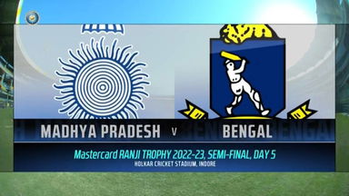 Ranji Trophy  2022/23, SF 1 Madhya Pradesh vs Bengal  Day 5: Match Highlights