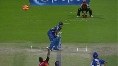 M4: SRH vs RR –  Abhishek Nayar Wicket