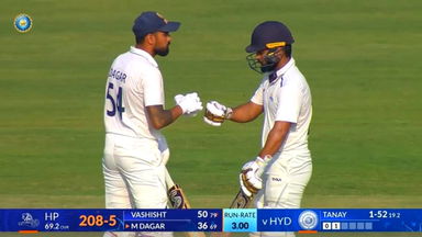 Ranji Trophy 2025-26, Himachal Pradesh vs Hyderabad, Day 1: Match Highlights