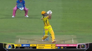 M47: RR vs CSK – Ruturaj Gaikwad Six
