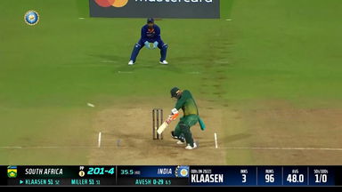 IND vs SA 2022, 1ST ODI: Heinrich Klaasen  Six