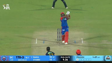 IPL 2025 M60: DC vs GT - KL Rahul Six