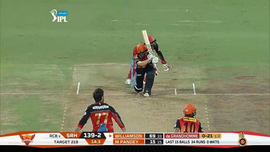 M51: RCB vs SRH – Kane Williamson Six