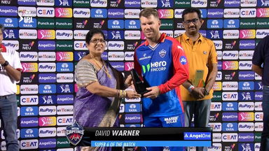 M13: DC vs CSK – AngelOne Super 6 of the Match – David Warner