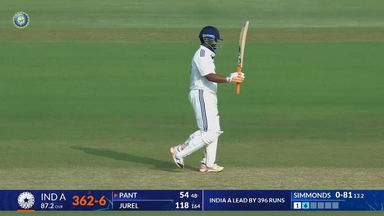 Rishabh Pant enthralls with 65(54) vs South Africa A