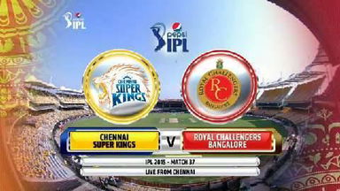 IPL 2015 M37: CSK vs RCB – Match Highlights