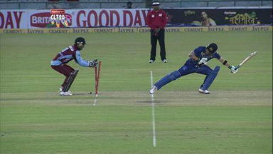 Q3: KM vs OT  – Brendon McCullum st Sangakkara b Dilhara