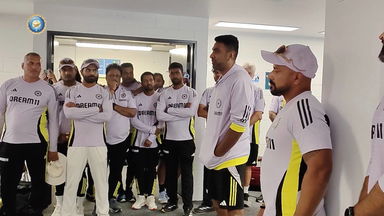 Dressing Room BTS | R Ashwin's parting words to Team India