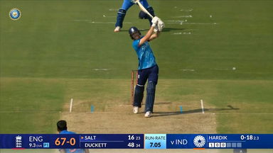IND vs ENG 2025, 2nd ODI: Phil Salt Six