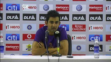 IPL 2012 Final – KKR vs CSK: Gambhir PC