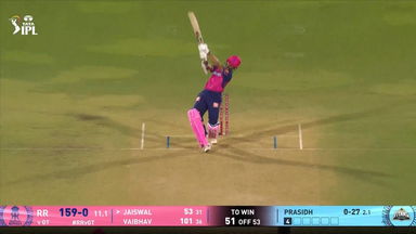 IPL 2025 M47: RR vs GT - Yashasvi Jaiswal Six