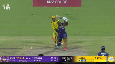 IPL 2025 M57: KKR vs CSK - Andre Russell Six