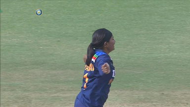 Rajeshwari Gayakwad's miserly 3/13 vs South Africa