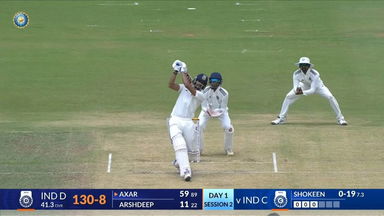 DULEEP TROPHY 2024 India C vs India D: India D 1st Innings Super Sixes