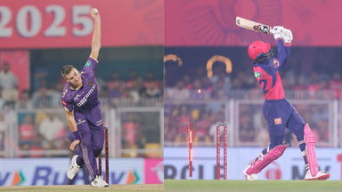 84 m six & stumps go cartwheeling: The Johnson vs Archer battle