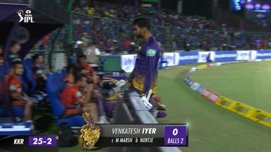 M28: DC vs KKR – Venkatesh Iyer Wicket