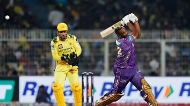 Andre Russell lights up Eden with a powerful 38(21)
