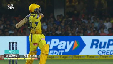 91m Monster: Rahane smacks one on the roof